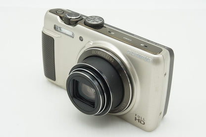 良品 OLYMPUS オリンパス STYLUS SH-21 コンパクトデジタルカメラ シャンパンゴールド 260206b