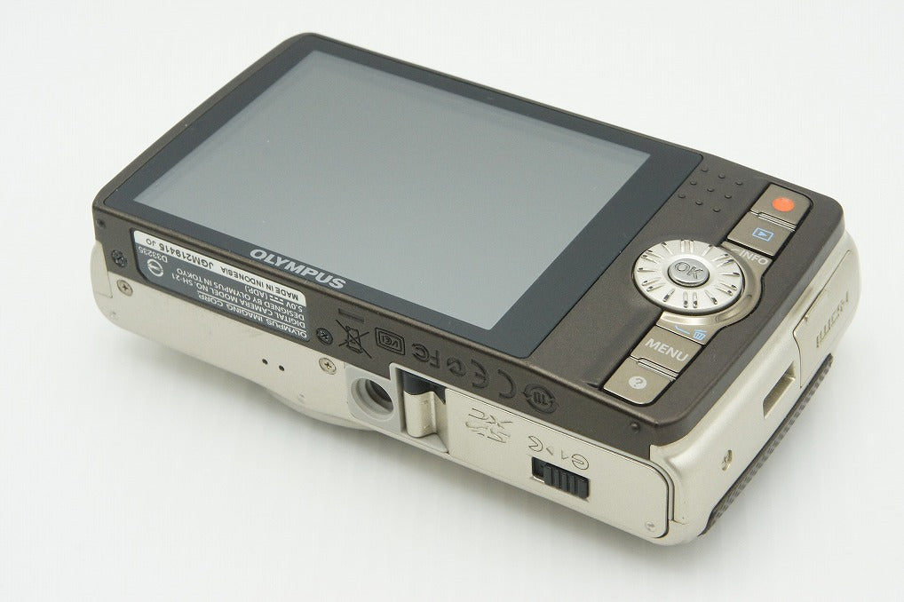 良品 OLYMPUS オリンパス STYLUS SH-21 コンパクトデジタルカメラ シャンパンゴールド 260206b