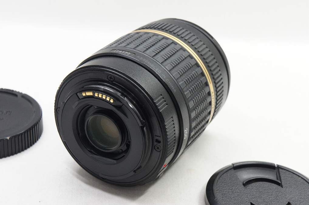 TAMRON AF 18-200mm F3.5-6.3 XR Di II LD Aspherical IF MACRO A14 Canon EF フード付 250528w