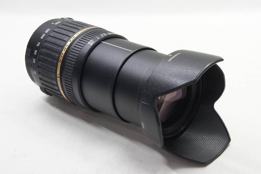 TAMRON AF 18-200mm F3.5-6.3 XR Di II LD Aspherical IF MACRO A14 Canon EF フード付 250528w