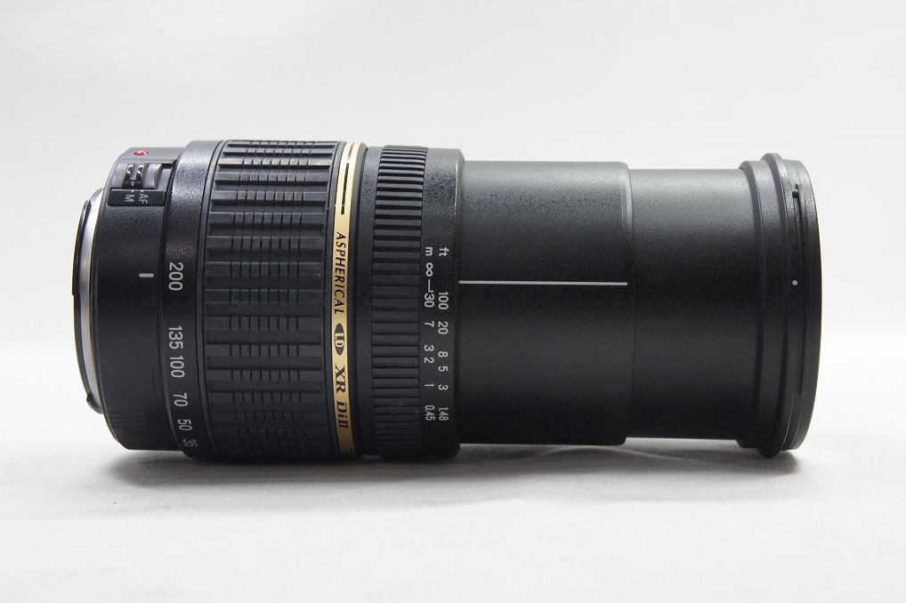 TAMRON AF 18-200mm F3.5-6.3 XR Di II LD Aspherical IF MACRO A14 Canon EF フード付 250528w