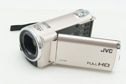 美品 JVC ケンウッド Everio GZ-E77 デジタルビデオカメラ ピンクゴールド 260206j