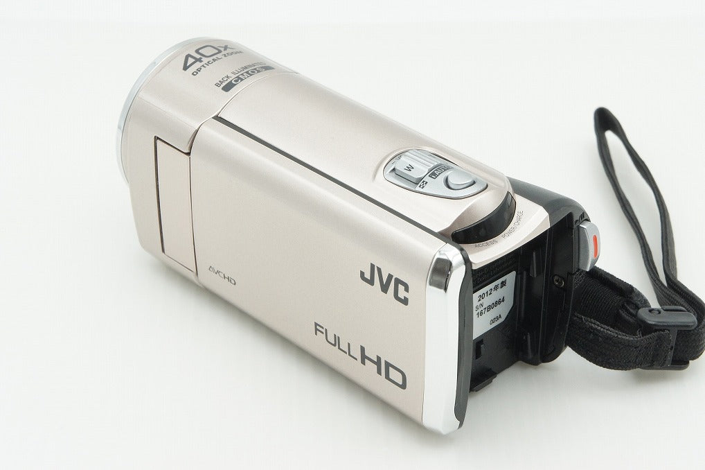 美品 JVC ケンウッド Everio GZ-E77 デジタルビデオカメラ ピンクゴールド 260206j