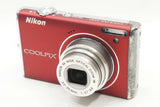 Nikon ニコン COOLPIX S640 コンパクトデジタルカメラ レッド 240901b