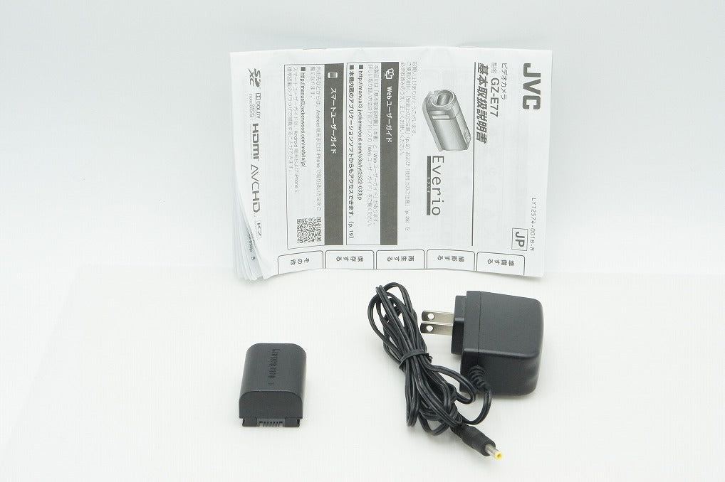 美品 JVC ケンウッド Everio GZ-E77 デジタルビデオカメラ ピンクゴールド 260206j