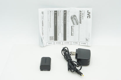 美品 JVC ケンウッド Everio GZ-E77 デジタルビデオカメラ ピンクゴールド 260206j