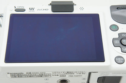 美品 Panasonic パナソニック LUMIX DMC-GF2 ボディ ミラーレス一眼カメラ ホワイト 元箱付 260209h