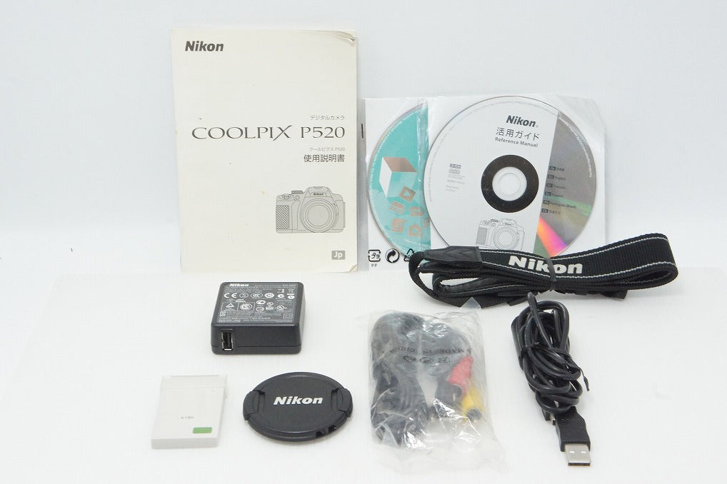 良品 Nikon ニコン COOLPIX P520 デジタルカメラ ブラック 260430g