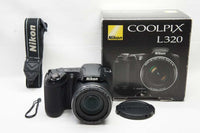 良品 Nikon ニコン COOLPIX L320 コンパクトデジタルカメラ ブラック 元箱付 250301n