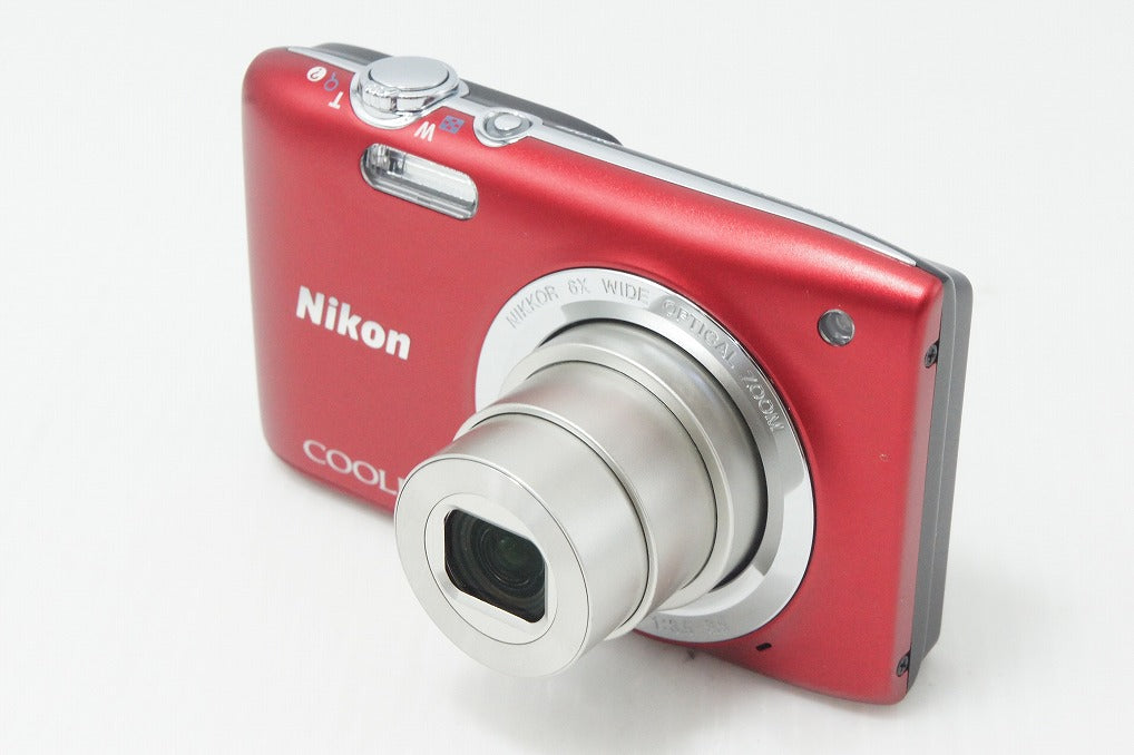 美品 Nikon ニコン COOLPIX S2700 コンパクトデジタルカメラ レッド 260824n