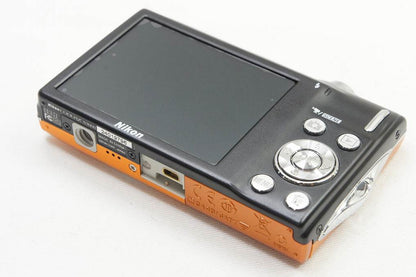 美品 Nikon ニコン COOLPIX S3000 コンパクトデジタルカメラ ファインオレンジ 250808l