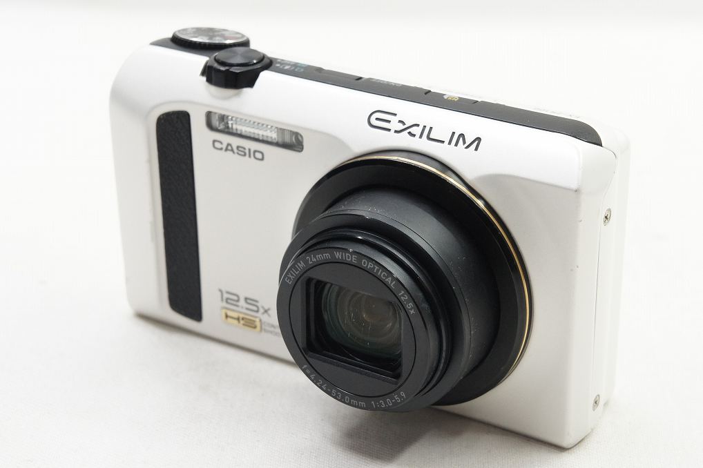 訳あり品 CASIO カシオ EXILIM EX-ZR100 コンパクトデジタルカメラ ホワイト 250528m