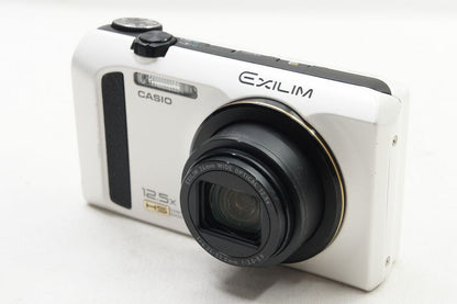 訳あり品 CASIO カシオ EXILIM EX-ZR100 コンパクトデジタルカメラ ホワイト 250528m