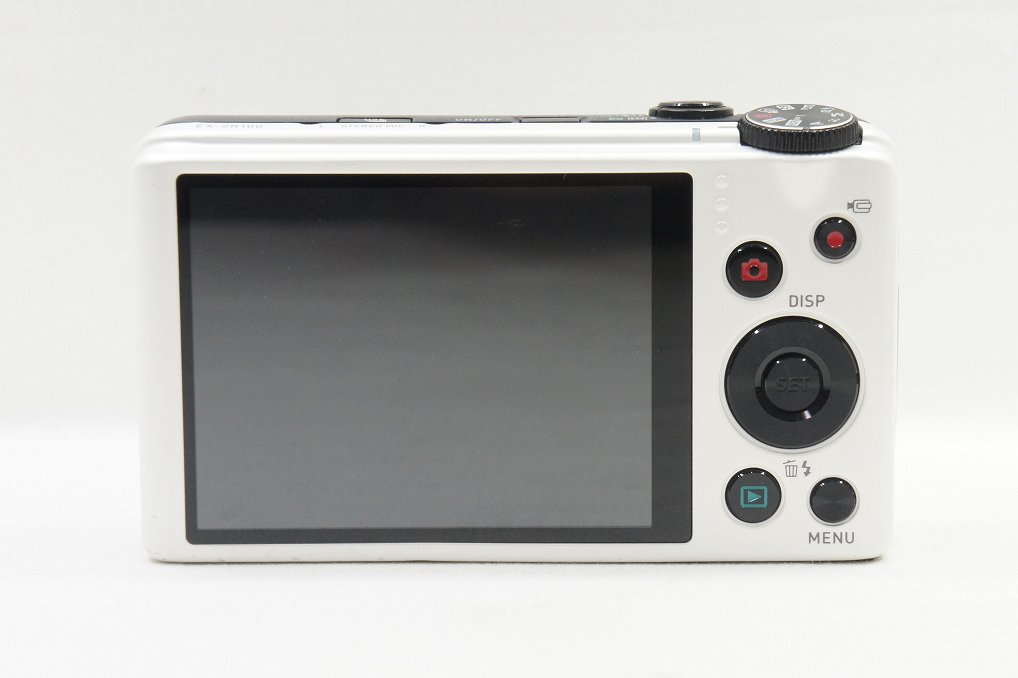 訳あり品 CASIO カシオ EXILIM EX-ZR100 コンパクトデジタルカメラ ホワイト 250528m