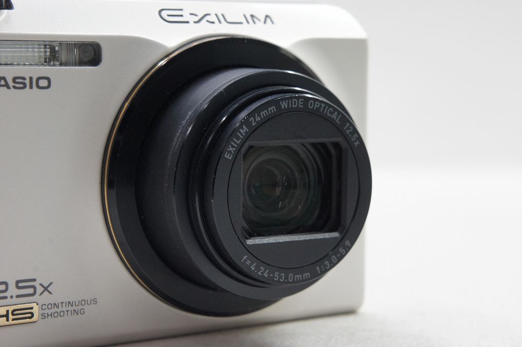 訳あり品 CASIO カシオ EXILIM EX-ZR100 コンパクトデジタルカメラ ホワイト 250528m