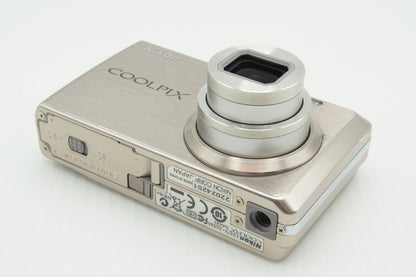 良品 Nikon ニコン COOLPIX S600 コンパクトデジタルカメラ ピンクゴールド ケース付 260209f