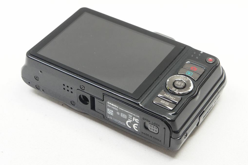 CASIO カシオ EXILIM EX-H20G コンパクトデジタルカメラ ブラック 元箱付 250808f
