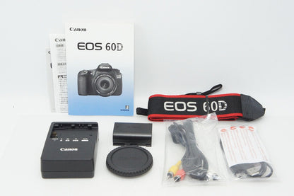 美品 Canon キヤノン EOS 60D ボディ デジタル一眼レフカメラ 260515o