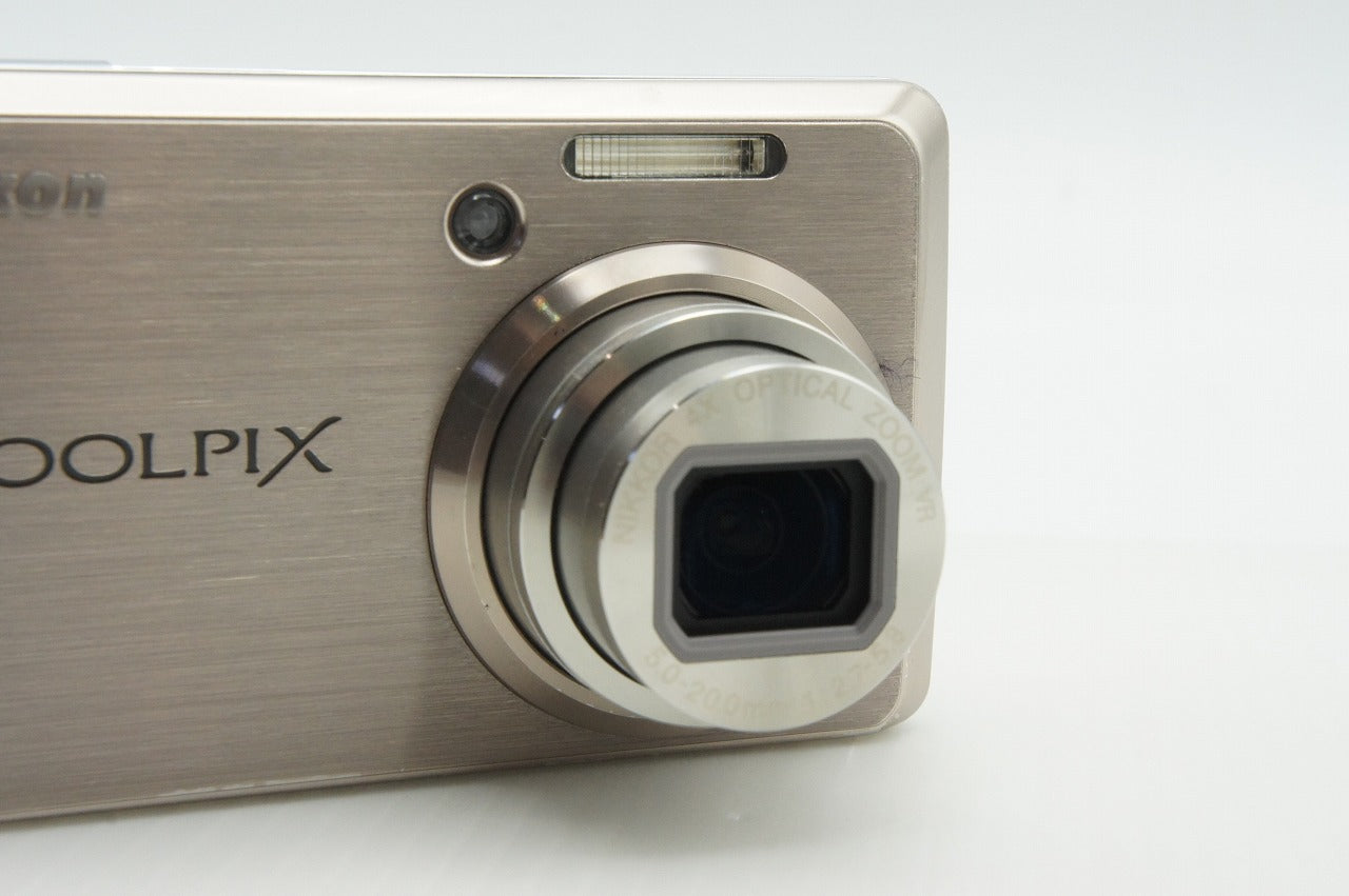 良品 Nikon ニコン COOLPIX S600 コンパクトデジタルカメラ ピンクゴールド ケース付 260209f