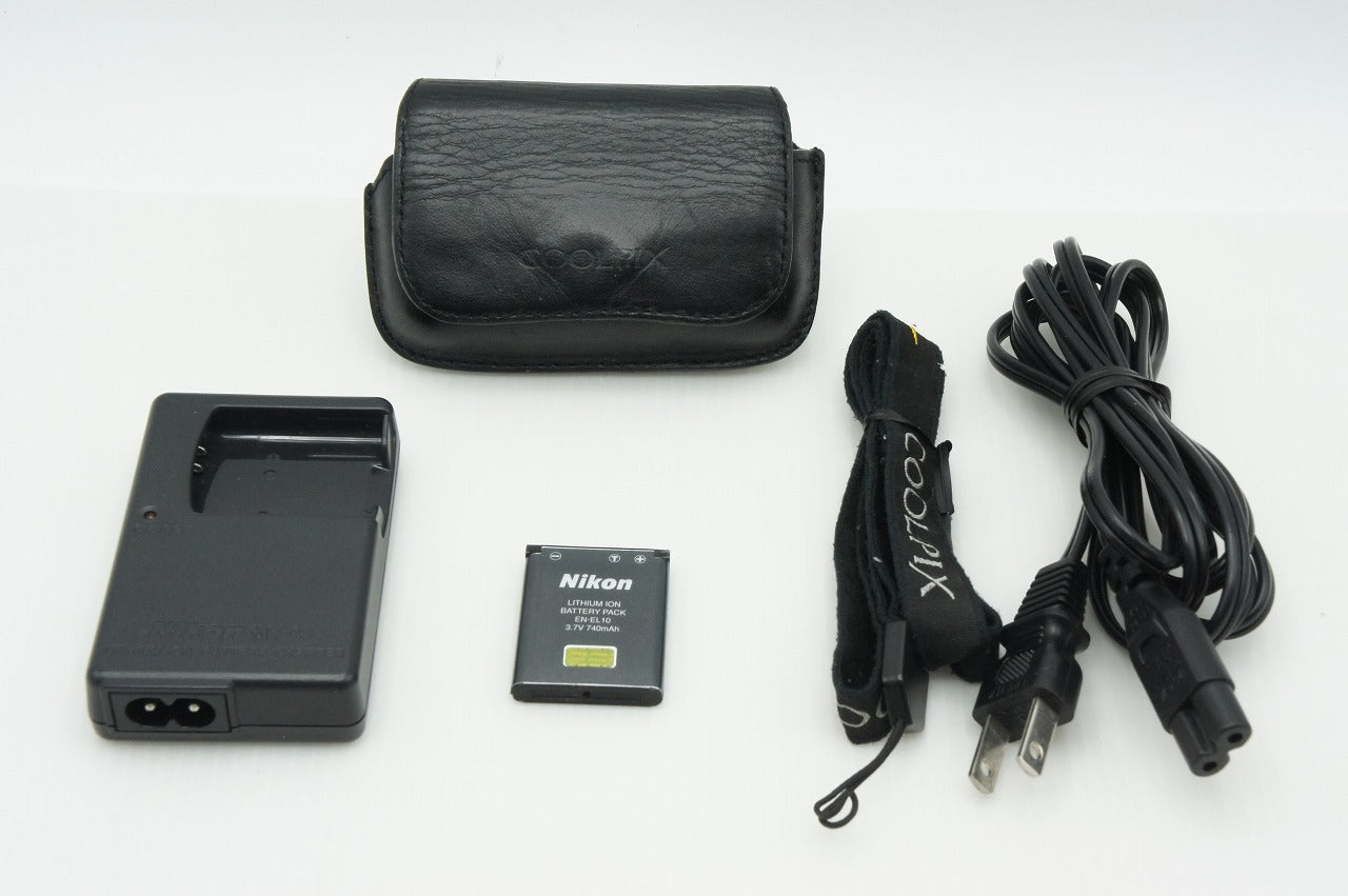 良品 Nikon ニコン COOLPIX S600 コンパクトデジタルカメラ ピンクゴールド ケース付 260209f