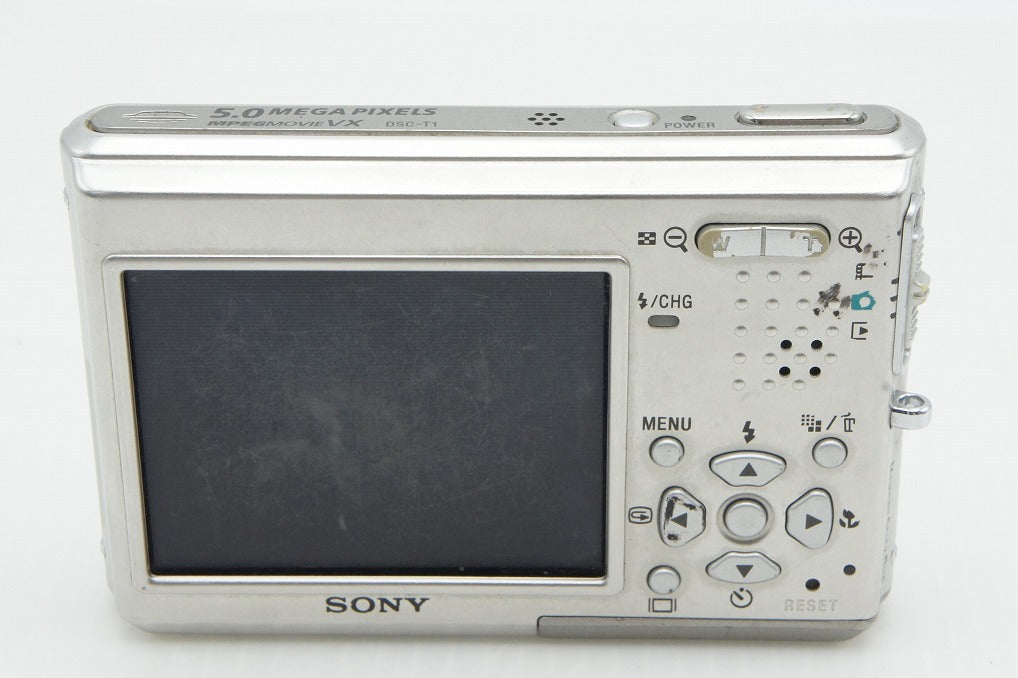 SONY Sony Cyber-shot DSC-T1 Compact Digital Camera Silver 260304s