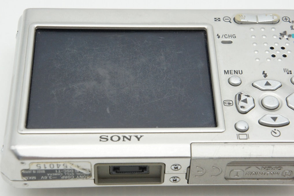 SONY Sony Cyber-shot DSC-T1 Compact Digital Camera Silver 260304s