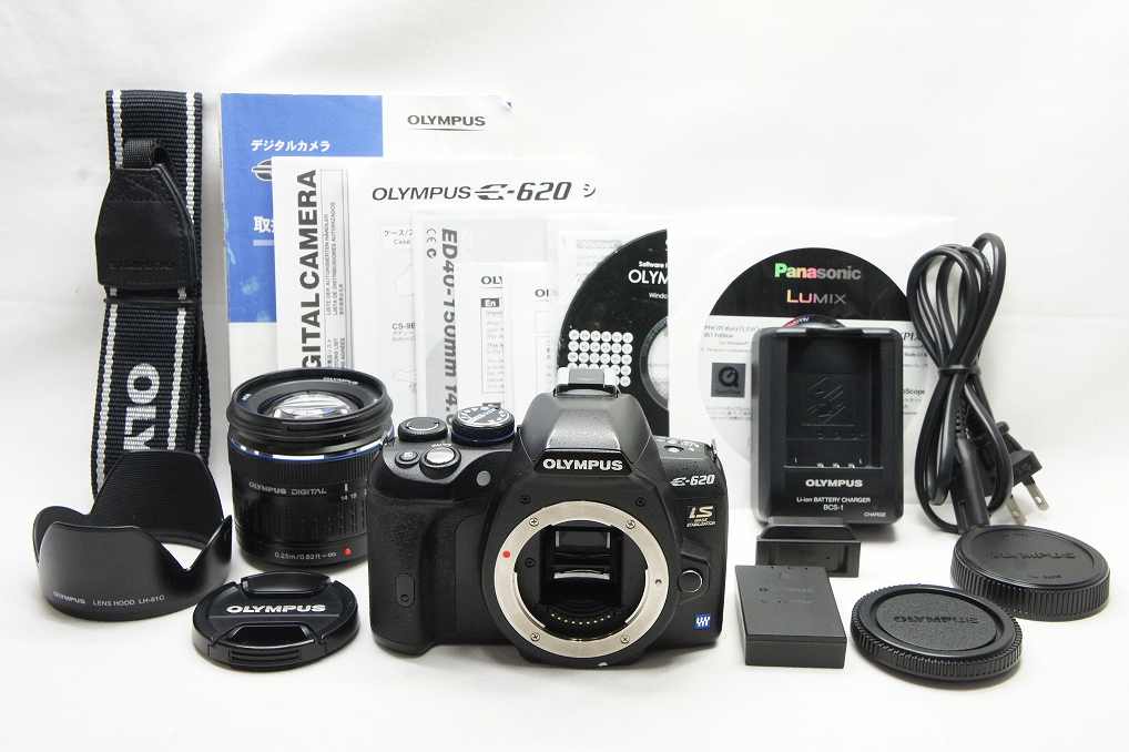 訳あり品 OLYMPUS E-620 + ZUIKO DIGITAL 14-42mm 標準ズーム