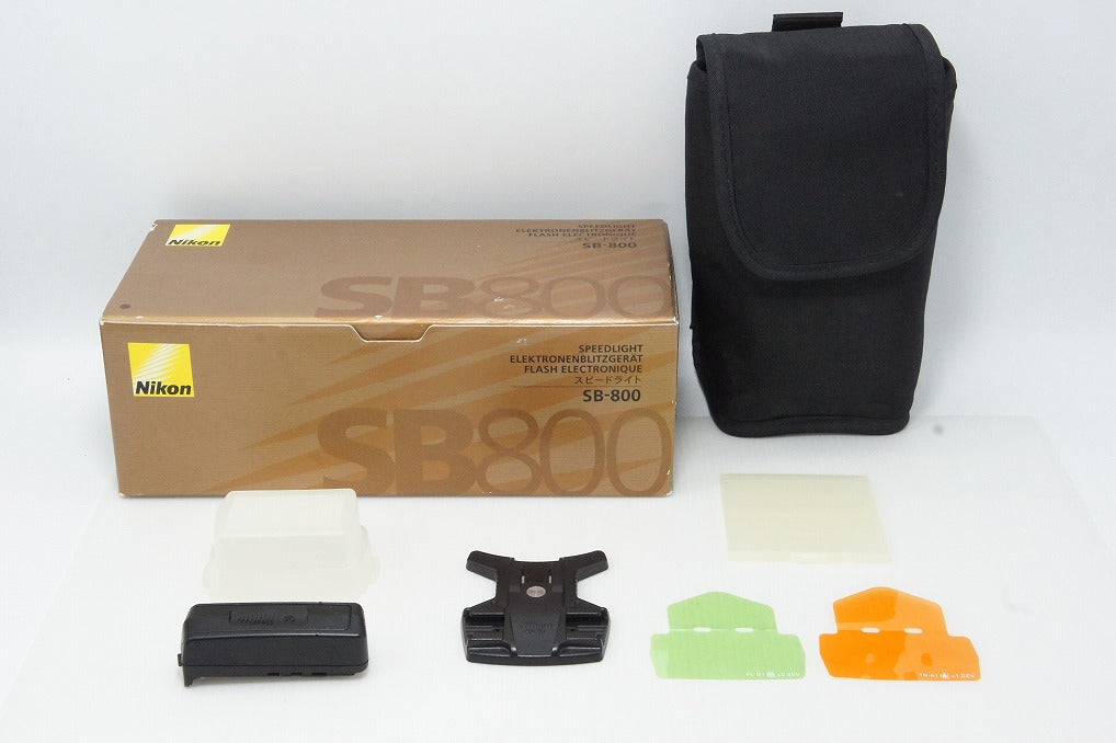 良品 Nikon ニコン ストロボ SPEEDLIGHT SB-800 元箱付 260515n