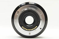 美品 Panasonic パナソニック LUMIX G 20mm F1.7 II ASPH. H-H020A ブラック マイクロフォーサーズ ズームレンズ 250301j