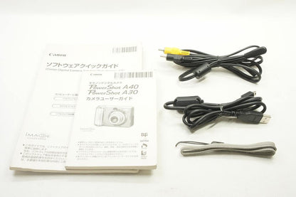 Canon キヤノン PowerShot A40 コンパクトデジタルカメラ 250809a