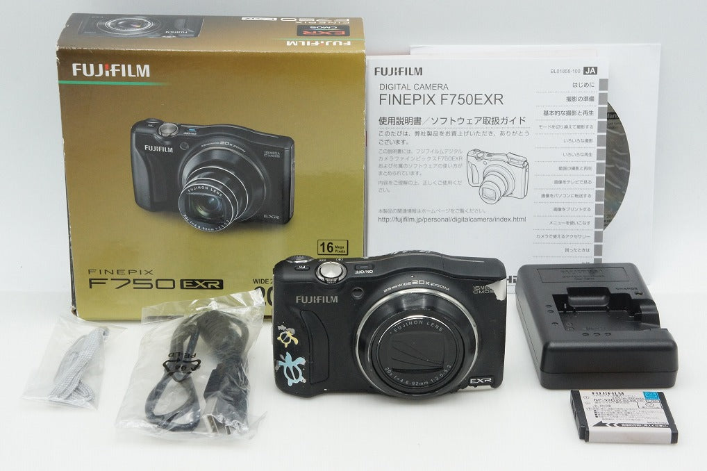 FUJIFILM フジフィルム FinePix Z750EXR コンパクトデジタルカメラ ブラック 元箱付 260313ac