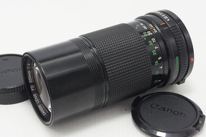 Canon キヤノン NEW FD 200mm F4 FDマウント MFレンズ  260825q