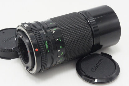 Canon キヤノン NEW FD 200mm F4 FDマウント MFレンズ  260825q