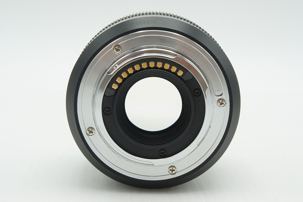 美品 Panasonic LEICA DG SUMMILUX 25mm F1.4 ASPH. H-X025 マイクロフォーサーズ 単焦点レンズ フード付 260209p