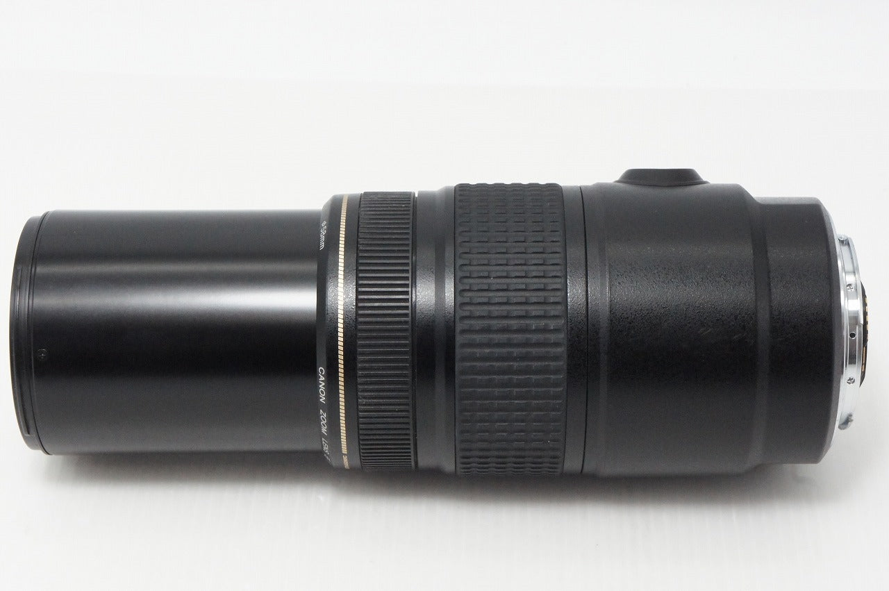 良品 Canon キヤノン EF 75-300mm F4-5.6 IS USM フルサイズ ズームレンズ ポーチ付 260514h