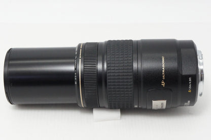 良品 Canon キヤノン EF 75-300mm F4-5.6 IS USM フルサイズ ズームレンズ ポーチ付 260514h
