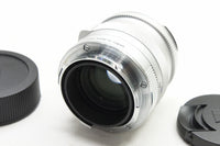 新品級 Carl Zeiss Planar T* 50mm F2 ZM Leica Mマウント MF 別売純正メタルフード 元箱付 241220d