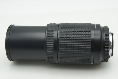 Nikon ニコン AF NIKKOR ED 70-300mm F4-5.6D ズームレンズ フード付 260211e