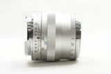 新品級 Carl Zeiss Planar T* 50mm F2 ZM Leica Mマウント MF 別売純正メタルフード 元箱付 241220d