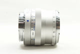 新品級 Carl Zeiss Planar T* 50mm F2 ZM Leica Mマウント MF 別売純正メタルフード 元箱付 241220d