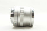 新品級 Carl Zeiss Planar T* 50mm F2 ZM Leica Mマウント MF 別売純正メタルフード 元箱付 241220d