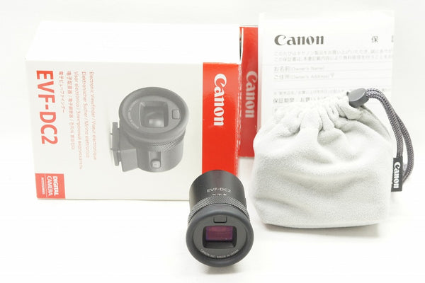美品 Canon キヤノン 電子ビューファインダー EVF-DC2 元箱付 240614y