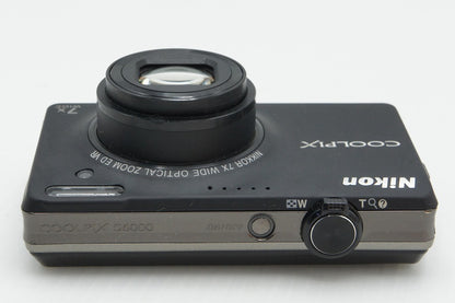 Nikon ニコン COOLPIX S6000 コンパクトデジタルカメラ ノーブルブラック 元箱付 260319ab