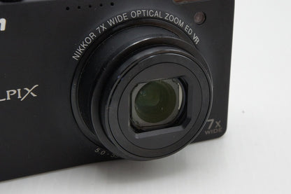 Nikon ニコン COOLPIX S6000 コンパクトデジタルカメラ ノーブルブラック 元箱付 260319ab