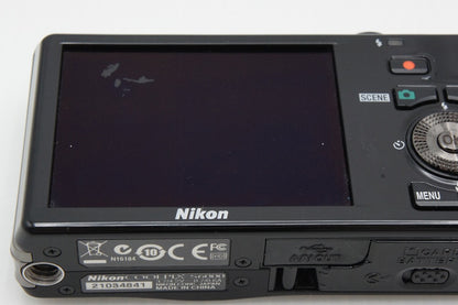 Nikon ニコン COOLPIX S6000 コンパクトデジタルカメラ ノーブルブラック 元箱付 260319ab