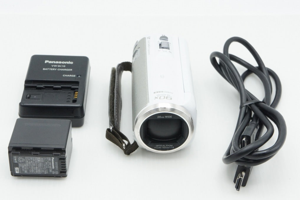 良品 Panasonic パナソニック HC-V550M-W デジタルビデオカメラ ホワイト 260313s