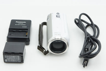 良品 Panasonic パナソニック HC-V550M-W デジタルビデオカメラ ホワイト 260313s