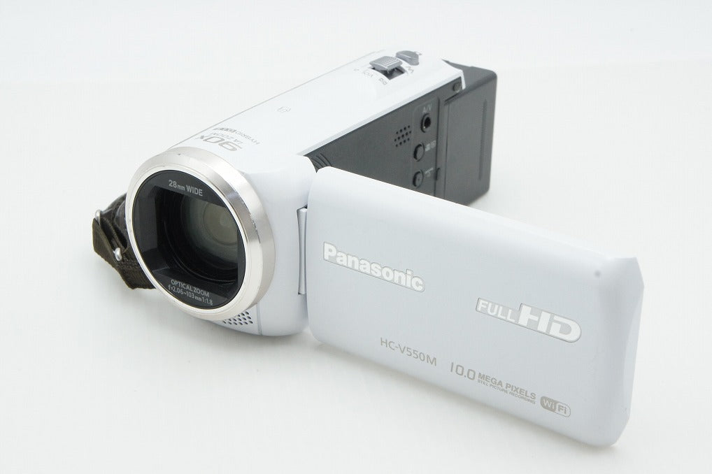良品 Panasonic パナソニック HC-V550M-W デジタルビデオカメラ ホワイト 260313s