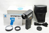 MINOLTA ミノルタ SPOTMETER F スポットメーター 露出計 元箱付 241206i