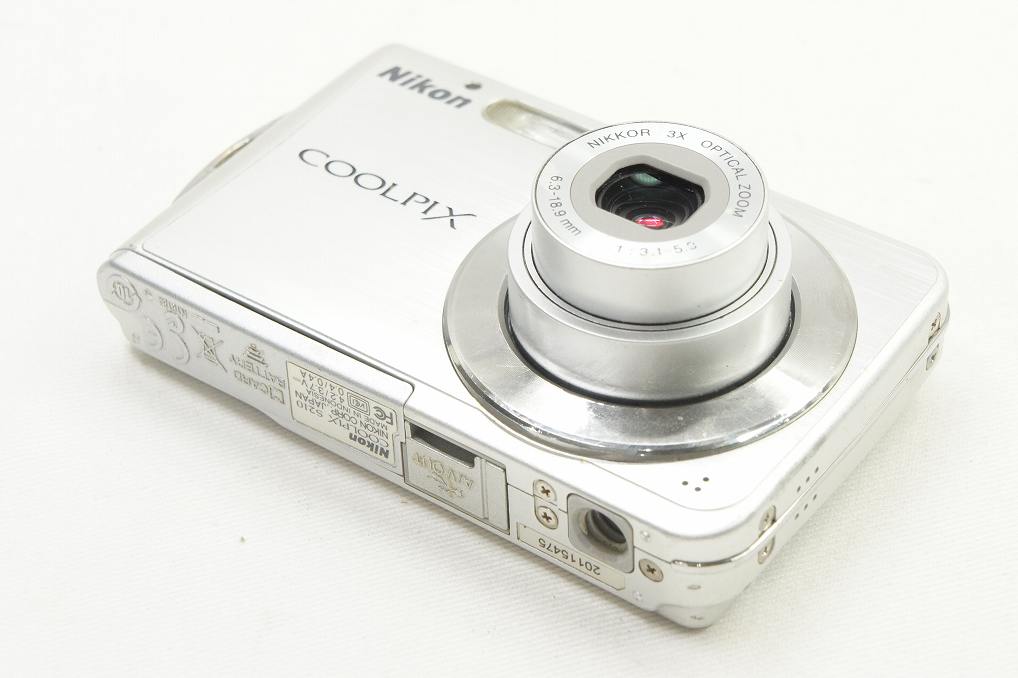 Nikon ニコン COOLPIX S210 コンパクトデジタルカメラ ブライトシルバー 250808e